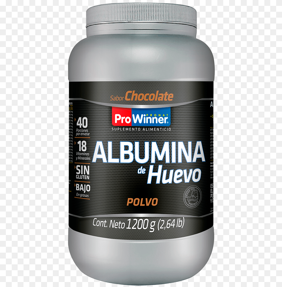 Albumina De Huevo Chocolate Bodybuilding Supplement, Bottle, Shaker Png Image