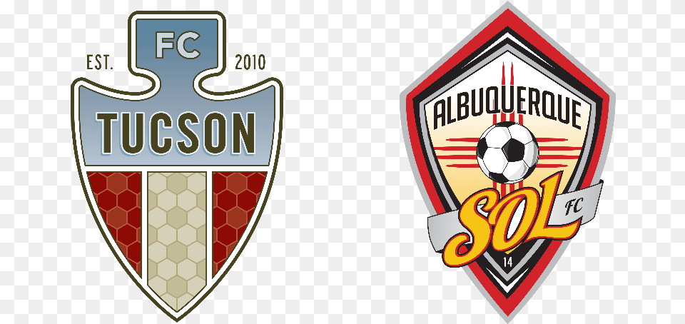 Albuquerque Sol Logo Fc Tucson, Symbol, Badge, Ball, Sport Png