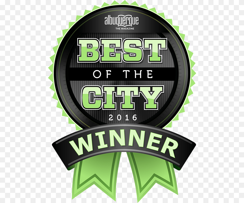 Albuquerque The Magazine Best Of The City 2017, Green, Advertisement, Logo, Symbol Free Transparent Png