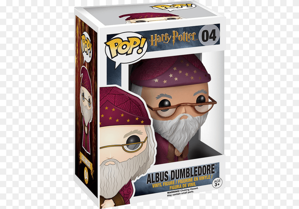 Albus Dumbledore Pop Figure Harry Potter Pop Vinyl, Box, Baby, Person, Cardboard Free Png