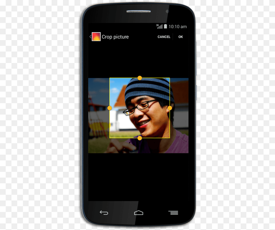 Alcatel Onetouch Pop Icon Support Camera Phone, Hat, Cap, Clothing, Electronics Free Transparent Png