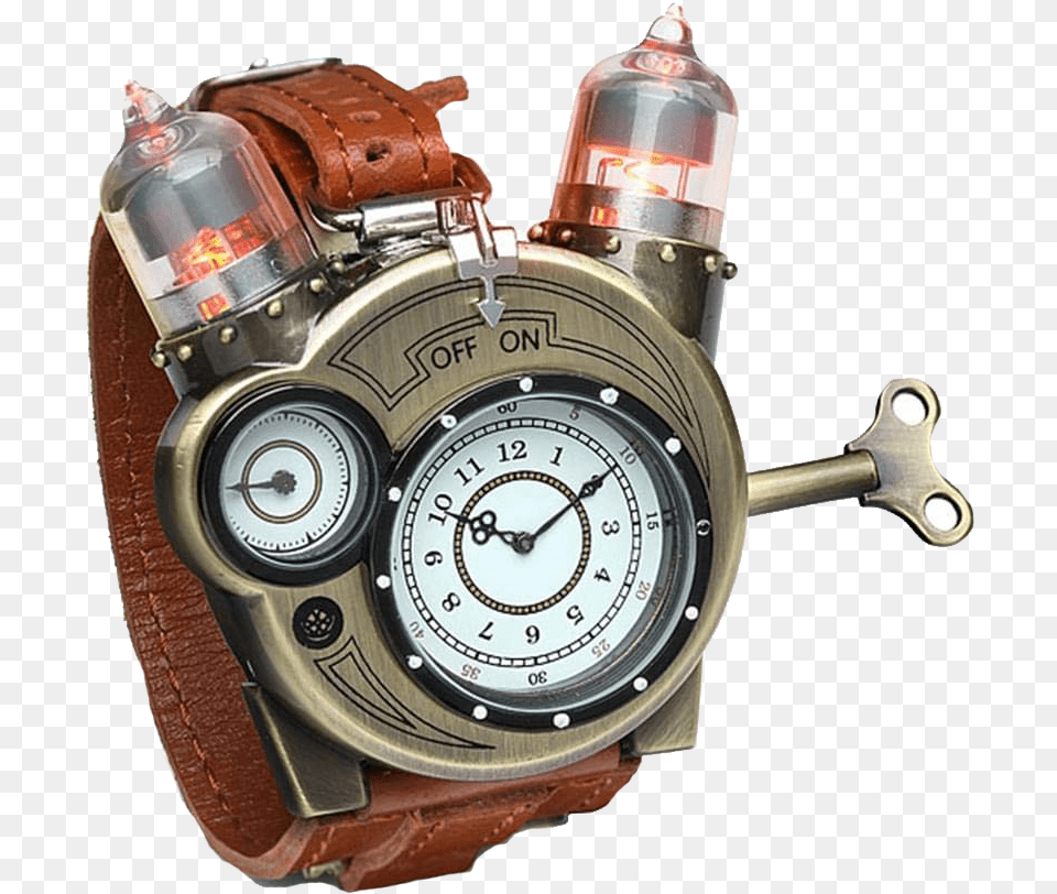 Alchemy Gothic Eer Steam Powered Entropy Calibrator, Wristwatch, Arm, Body Part, Person Png Image