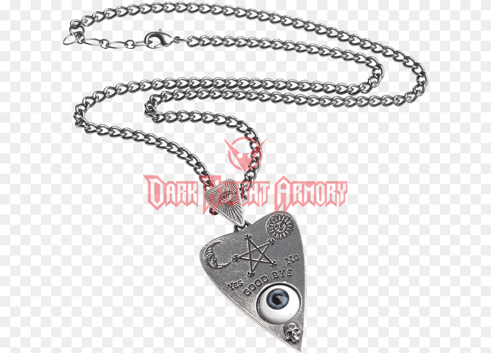 Alchemy Planchette Pendant Eye Ouija Board Necklace Anello Ouija, Accessories, Jewelry, Guitar, Musical Instrument Png