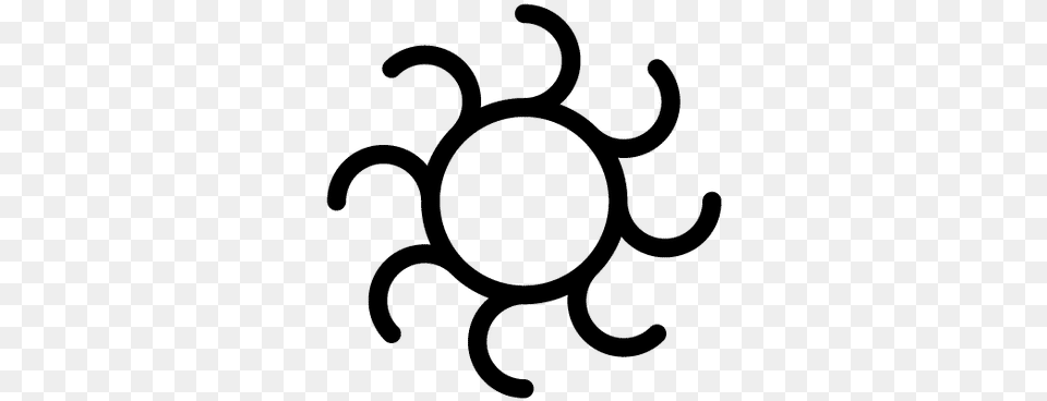 Alchemy Symbol For Sun, Gray Free Transparent Png