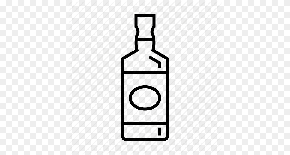 Alcohol American Whisky Beverage Bourbon Drink Liquor Bottle Icon, Wine, Wine Bottle Free Png