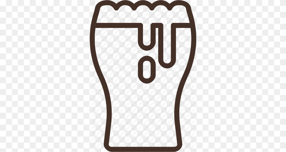 Alcohol Beer Drink Glass Icon, Gate, Text, Bag, Bus Stop Free Png Download