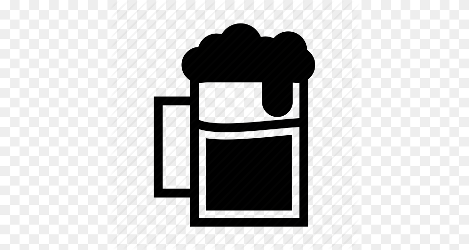 Alcohol Beer Mug Beverage Drink Glass Lager Pint Icon, Architecture, Building Png Image