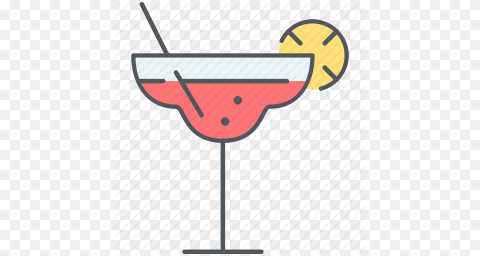 Alcohol Birthday Celebration Cocktail Drink Margarita Party Icon, Beverage, Martini Free Png