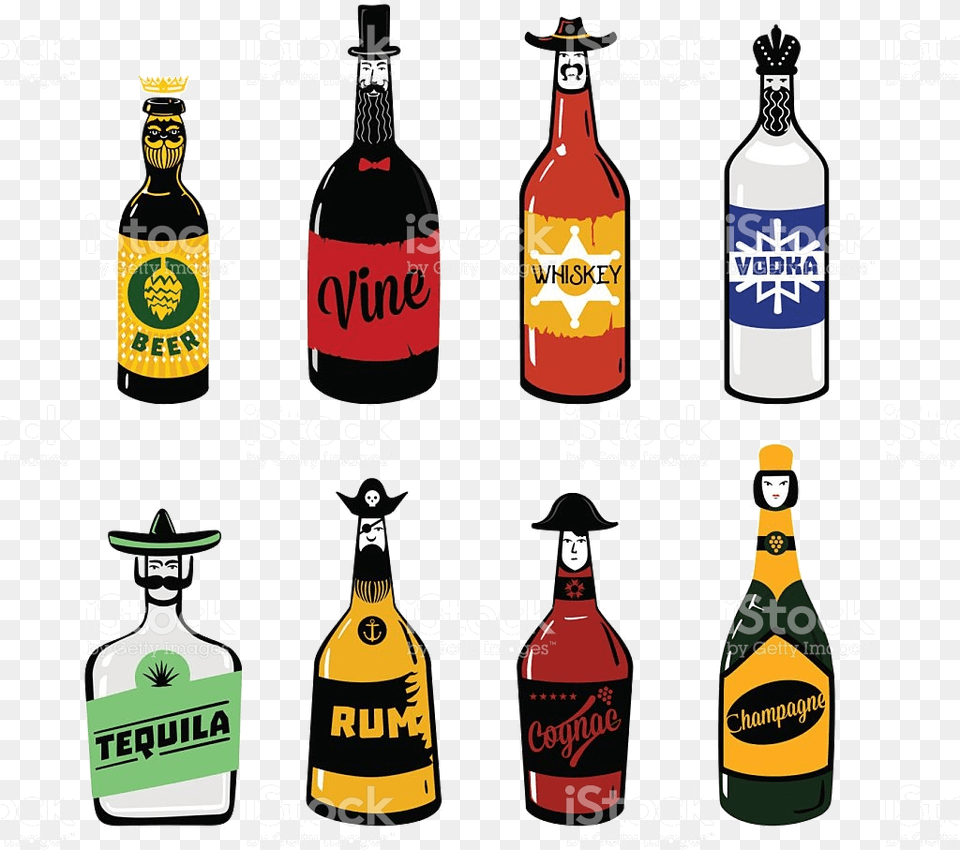 Alcohol Booze Cliparts Best On Alcohol Clipart, Bottle, Beverage, Liquor, Beer Png