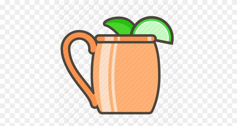 Alcohol Booze Cocktail Drink Moscow Mule Icon, Jug, Water Jug, Cup, Blackboard Png