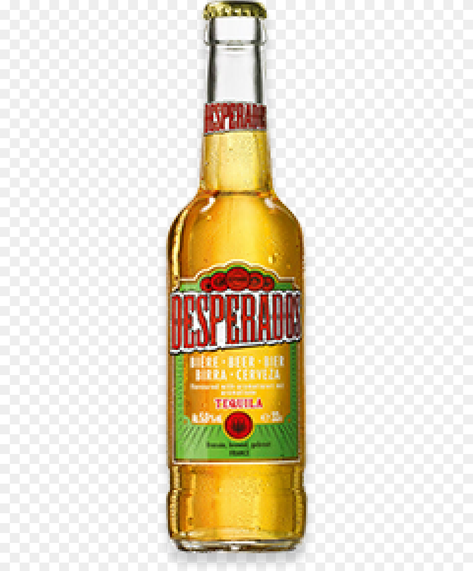 Alcohol Bottle Desperados Transparent, Beer, Beer Bottle, Beverage, Lager Png