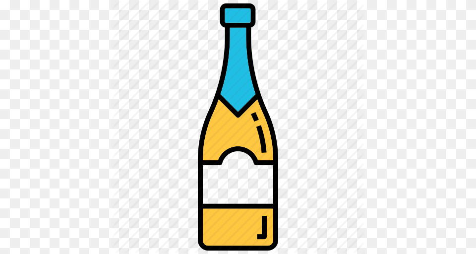 Alcohol Burgundy Celebration Champagne Bottle Sparkling Wine Icon, Beverage, Liquor, Wine Bottle, Beer Free Png Download