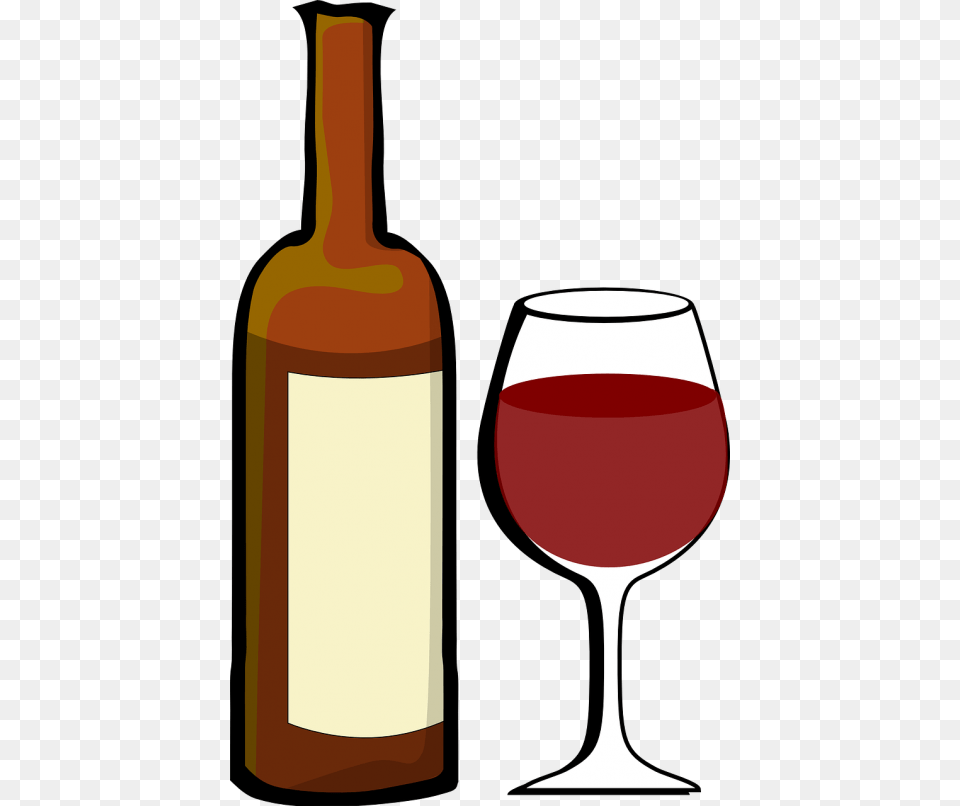 Alcohol Clip Art Wine Glass Clipart, Beverage, Bottle, Liquor, Wine Bottle Free Transparent Png
