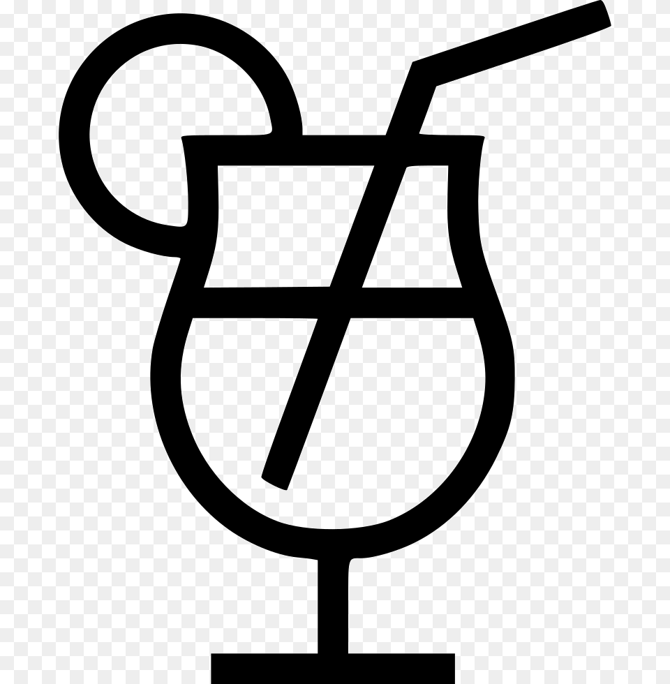 Alcohol Drawing, Symbol, Cross, Glass, Beverage Png Image