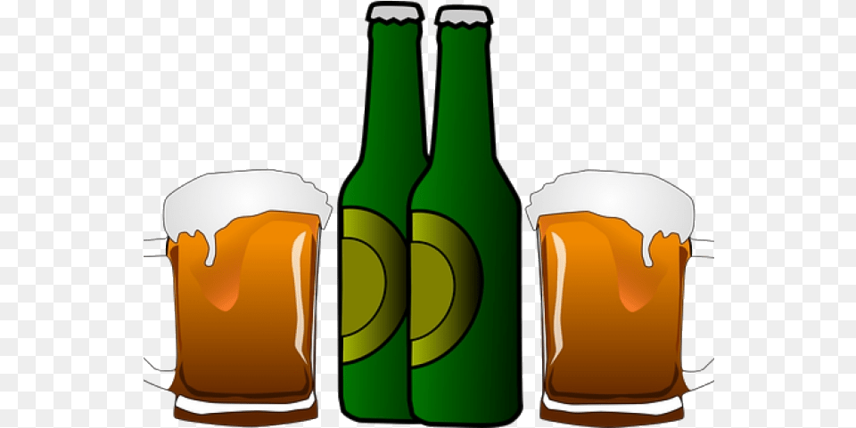 Alcohol Drinking Clipart Clear Clip Art Transparent Alcohol Clipart, Lager, Glass, Bottle, Beverage Png