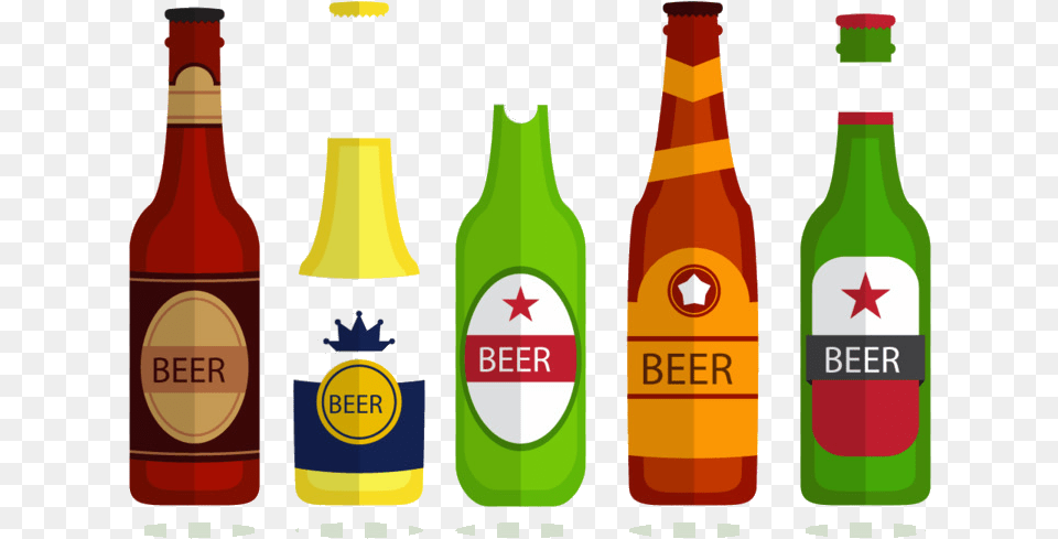 Alcohol Excelent Beer Bottle Heineken Alcoholic Beverage, Beer Bottle, Liquor, Lager, Food Png