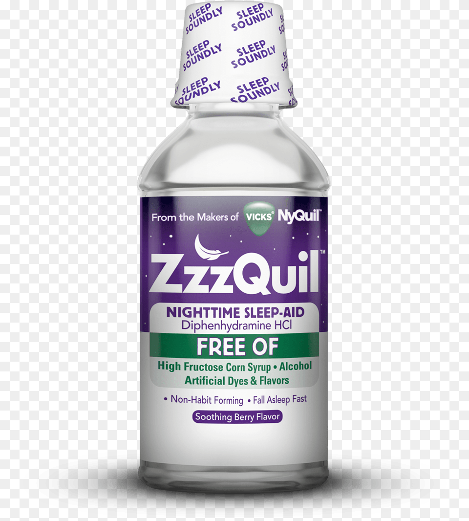 Alcohol Liquid Zzzquil, Bottle Png