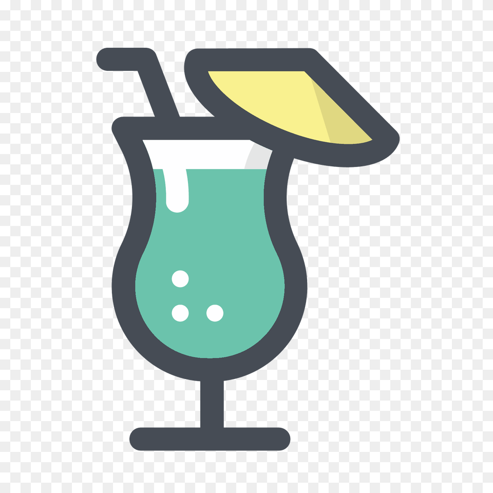 Alcoholic Cocktail Icon, Alcohol, Beverage, Milk, Juice Free Transparent Png
