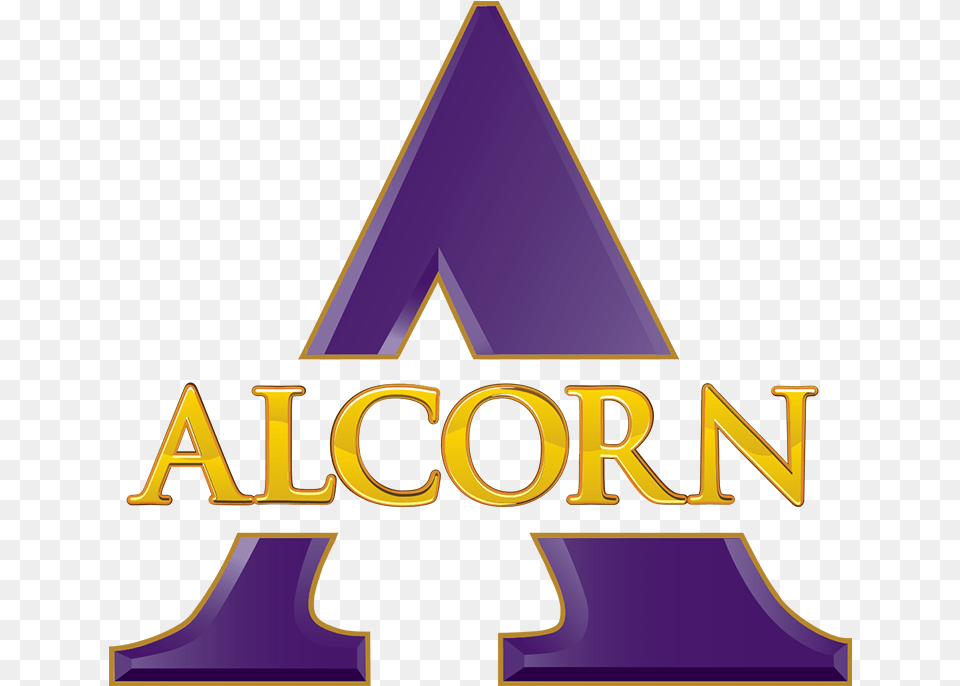 Alcorn State Braves Logo Alcorn State University Logo, Lighting, Purple Free Png Download
