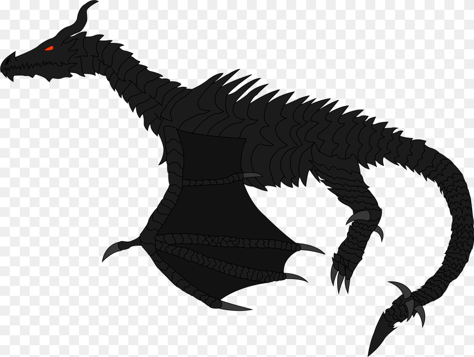 Alduin Drawing Pencil Skyrim Alduin, Animal, Dinosaur, Electronics, Hardware Png Image