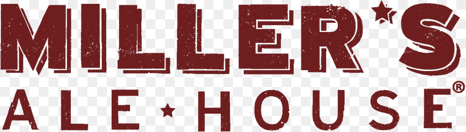 Ale House Miller39s Ale House Logo, Maroon Free Png