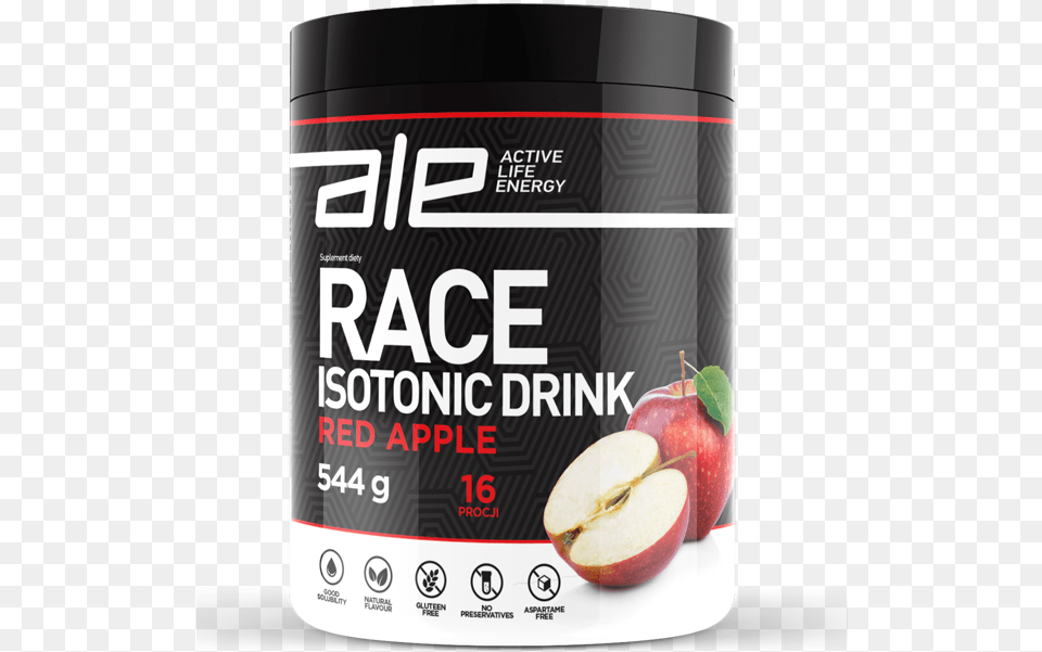 Ale Race Red Apple Ale Race Lemon Isotonic Drink 529g, Food, Fruit, Plant, Produce Png