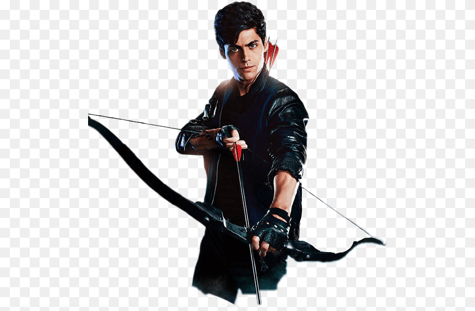 Aleclightwood Alec Shadowhunters Lightwood Nephilim Shadowhunters Alec, Weapon, Bow, Archery, Sport Free Png