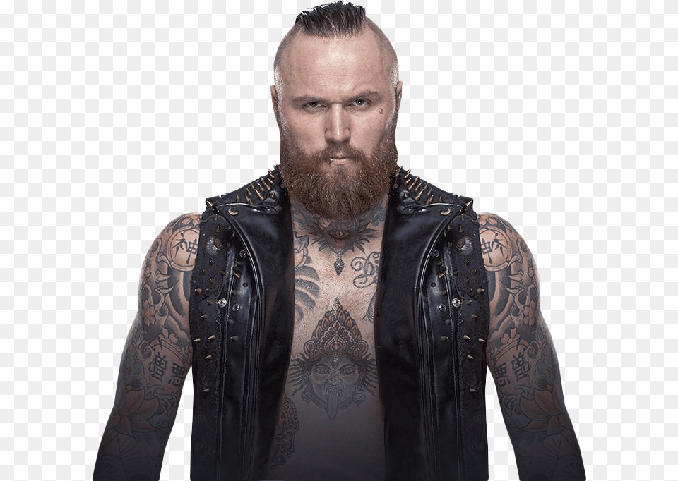 Aleister Black 2018 New By Ambriegnsasylum16 Gentleman, Vest, Tattoo, Skin, Person Png Image