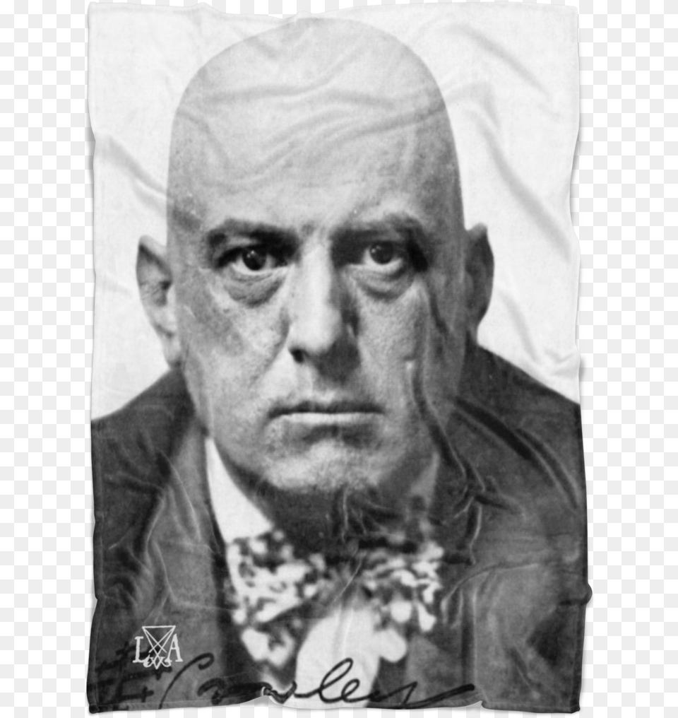 Aleister Crowley Beast 666 Blanket Aleister Crowley Rare, Adult, Portrait, Photography, Person Png Image