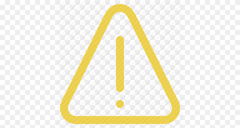 Alert Attention Caution Danger Exclamation Notice Sign, Triangle, Symbol, Blackboard Free Png Download