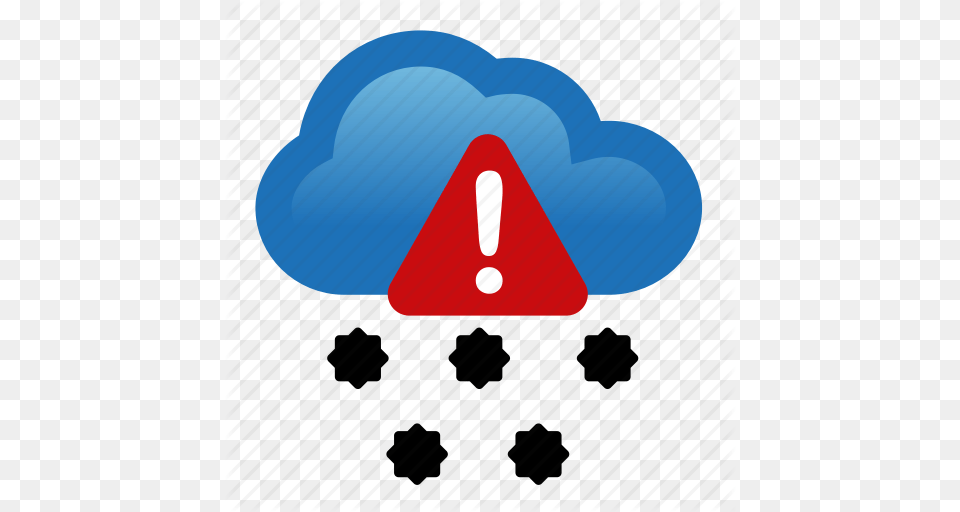 Alert Attention Hail Storm Warning Icon, Triangle Png Image