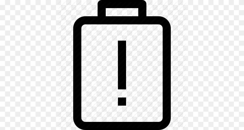 Alert Battery Mobile Phone Icon, Architecture, Building Free Png Download