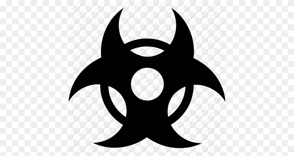 Alert Bio Biohazard Danger Hazard Warning Icon, Symbol Png Image