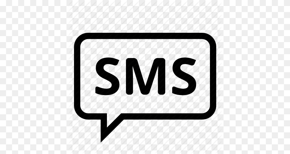 Alert Bubble Chat Communication Facebook Message Sms Icon, Sign, Symbol, Sticker, Text Free Png Download