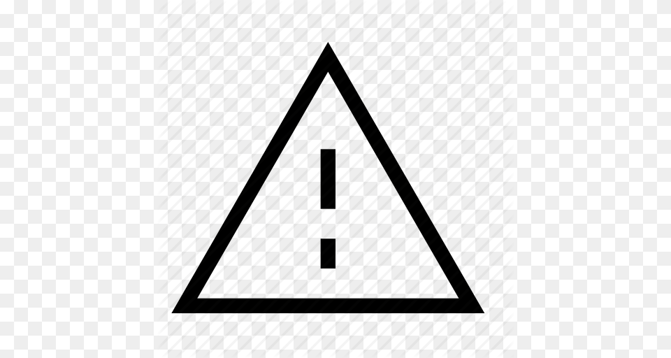 Alert Caution Exclamation Hazard Problem Icon, Triangle Png