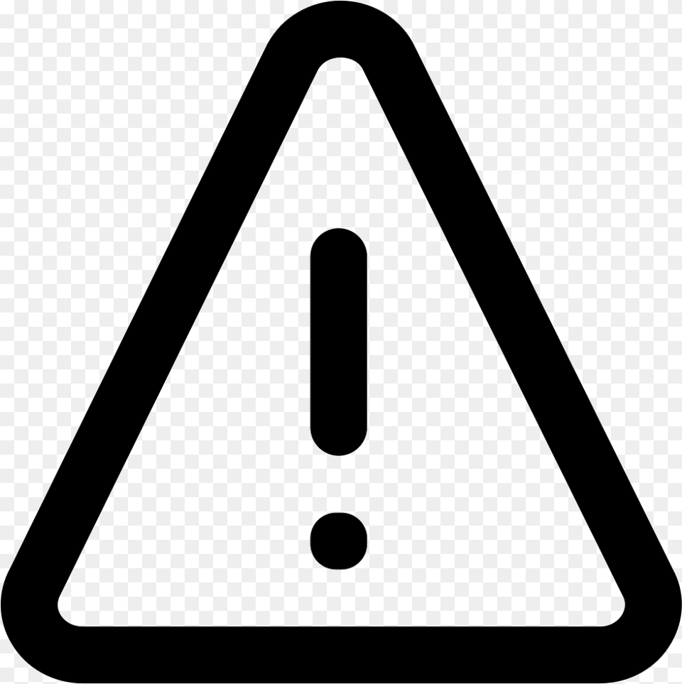 Alert Dangerous Icon, Triangle, Sign, Symbol, Smoke Pipe Free Png Download