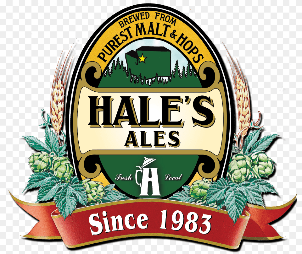 Ales Brewery Amp Pub Logo Hale39s Ales, Food, Fruit, Plant, Produce Free Transparent Png