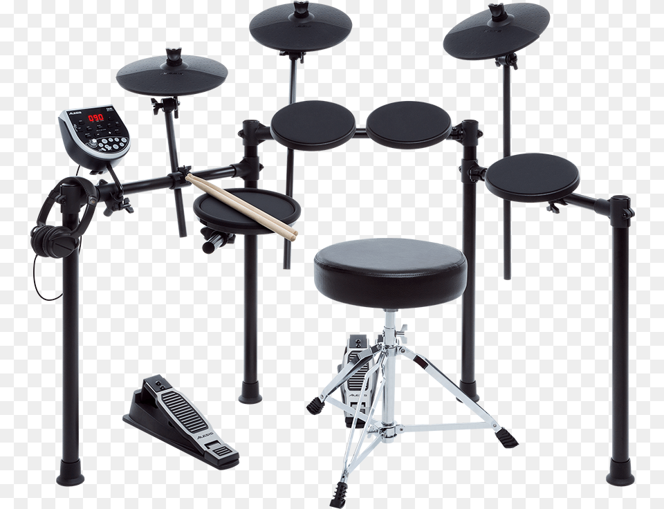 Alesis Burst Drum Kit, Tripod, Musical Instrument, Percussion, Furniture Free Png