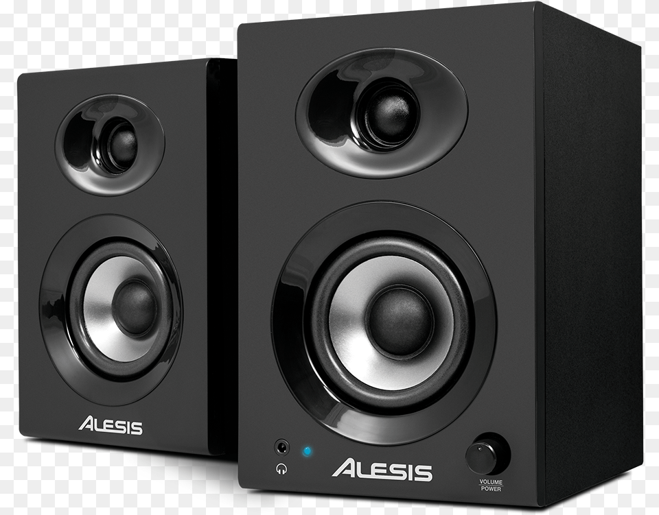 Alesis Elevate 3 Powered Desktop Studio Speakers Pair, Electronics, Speaker Png