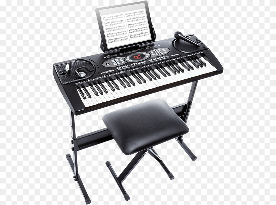 Alesis Melody 61 Mkii, Keyboard, Musical Instrument, Piano, Grand Piano Png