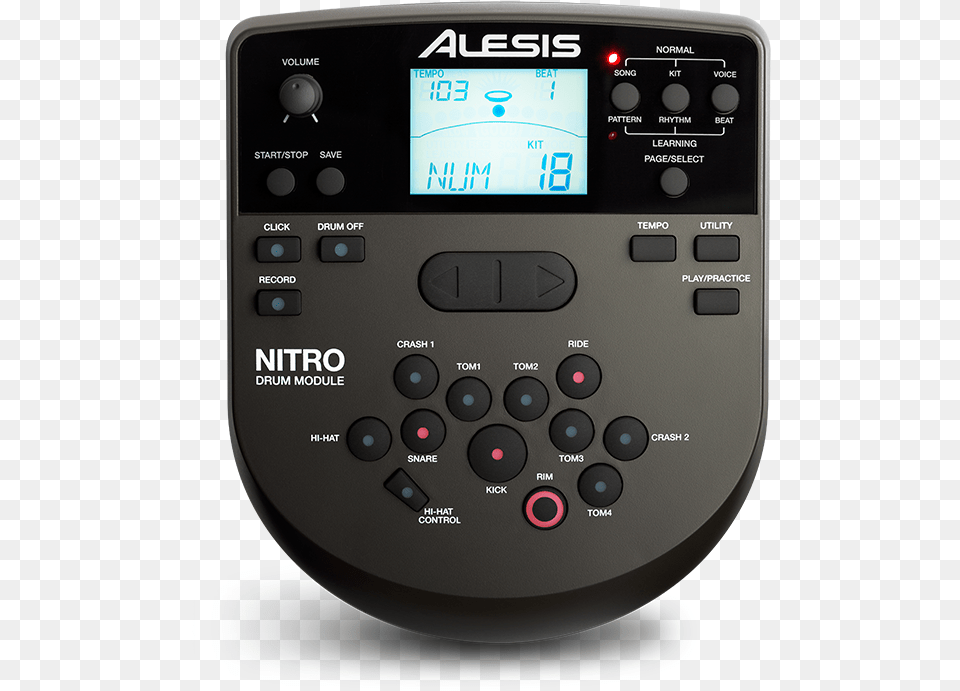 Alesis Nitro Kit Eight Piece Electronic Drum Kit Nitro Alesis Nitro Kit Module, Electronics, Remote Control, Computer Hardware, Hardware Free Transparent Png