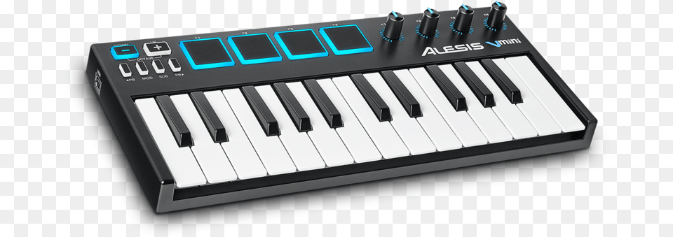 Alesis V Mini Usb Midi Controller Keyboard Alesis Vmini 25 Key, Musical Instrument, Piano Png Image