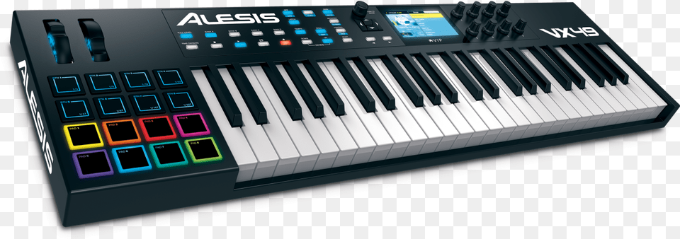 Alesis Vx49 Midi Keyboard, Musical Instrument, Piano Free Png Download