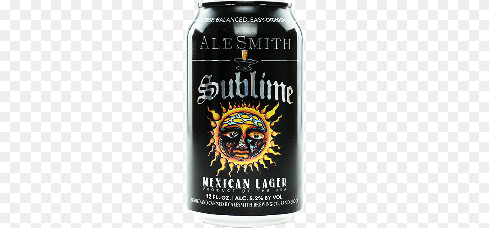 Alesmith Sublime Mexican Lager, Alcohol, Beer, Beverage, Can Free Png Download