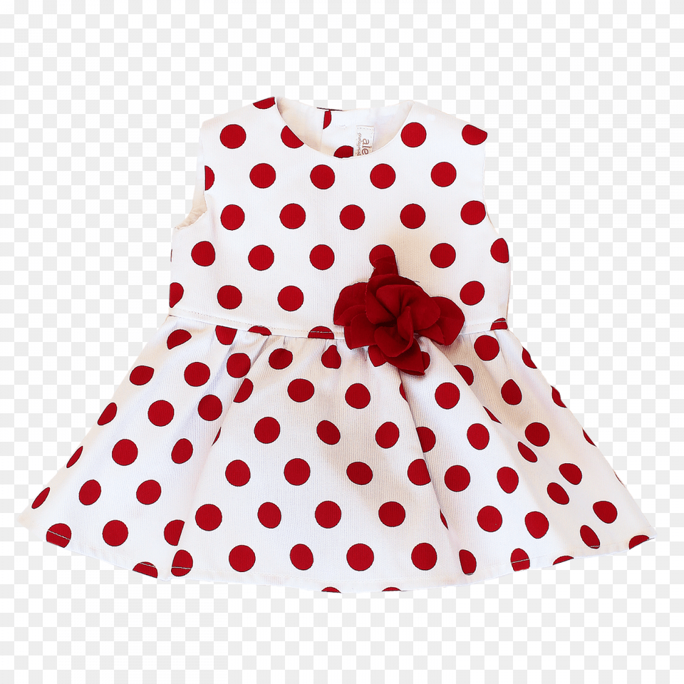 Aletta White Dress With Red Polka Dots, Pattern, Polka Dot, Clothing, Skirt Free Transparent Png
