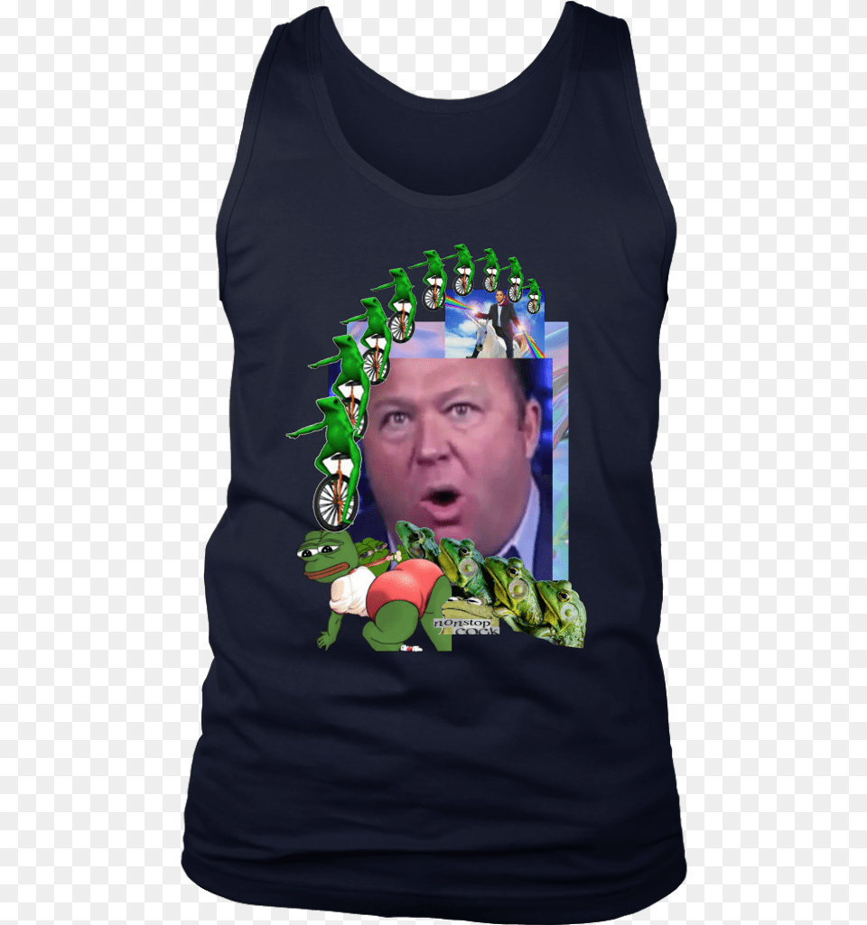 Alex Jones Frogs Gay Shirt, Clothing, T-shirt, Adult, Male Free Png Download