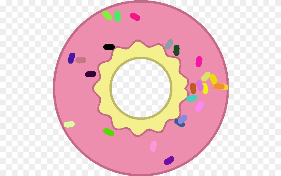 Alex Lugo Dot, Food, Sweets, Donut, Disk Free Png Download