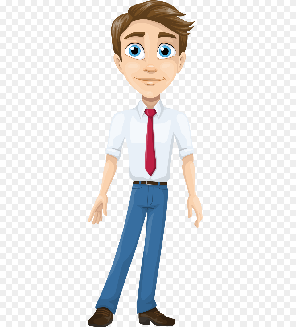 Alex The Businessman Character Animator Puppet Character Animator, Accessories, Shirt, Tie, Formal Wear Png Image