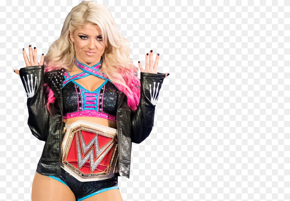 Alexa Bliss 2017 Alexa Bliss With Title, Adult, Person, Hand, Finger Png Image