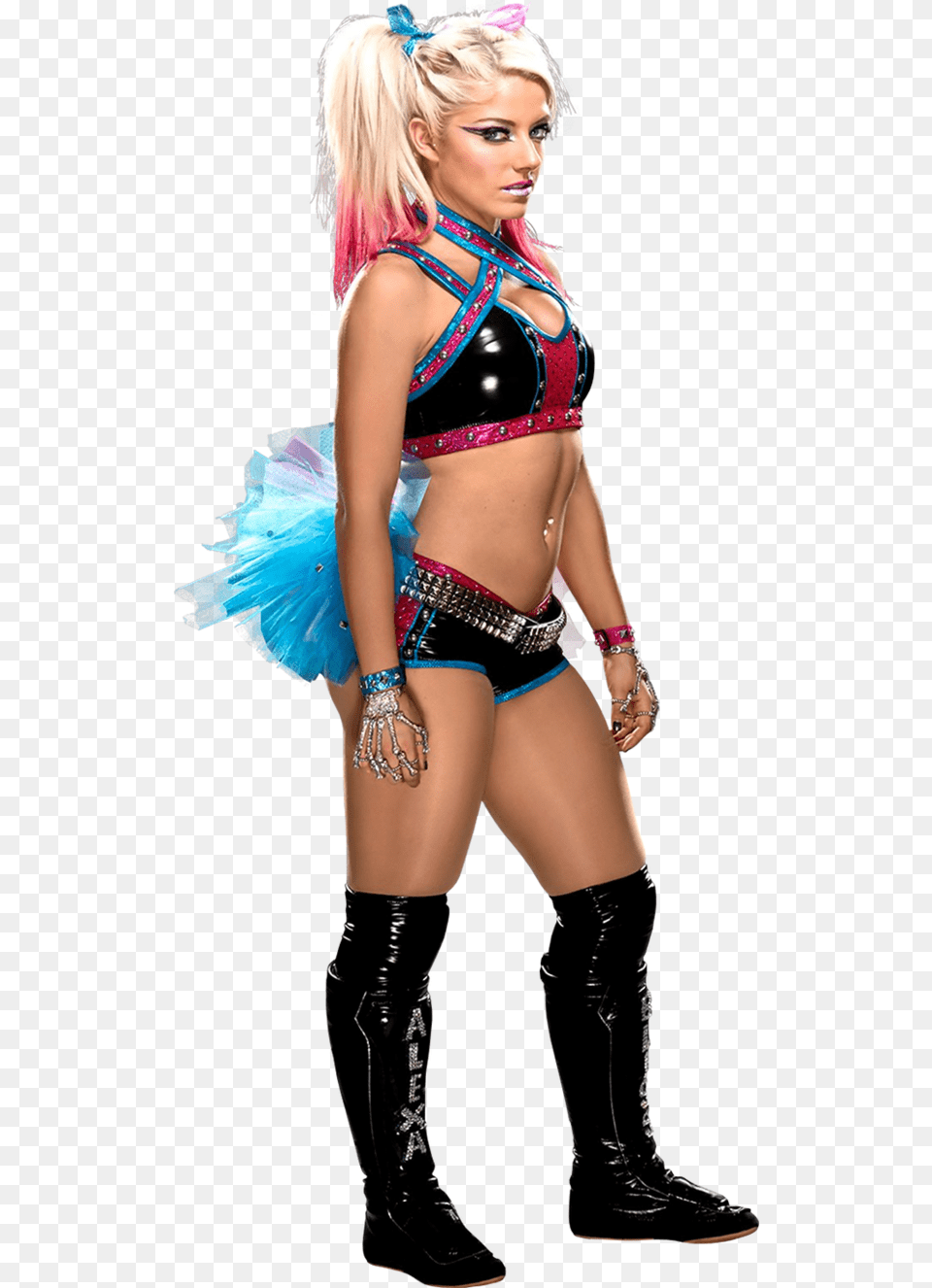 Alexa Bliss Alexa Bliss Harley Quinn, Person, Clothing, Costume, Adult Png Image